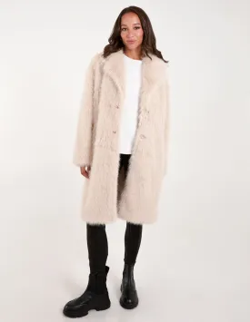 Plush Faux Fur Coat