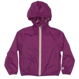 Purple Packable Rain Jacket