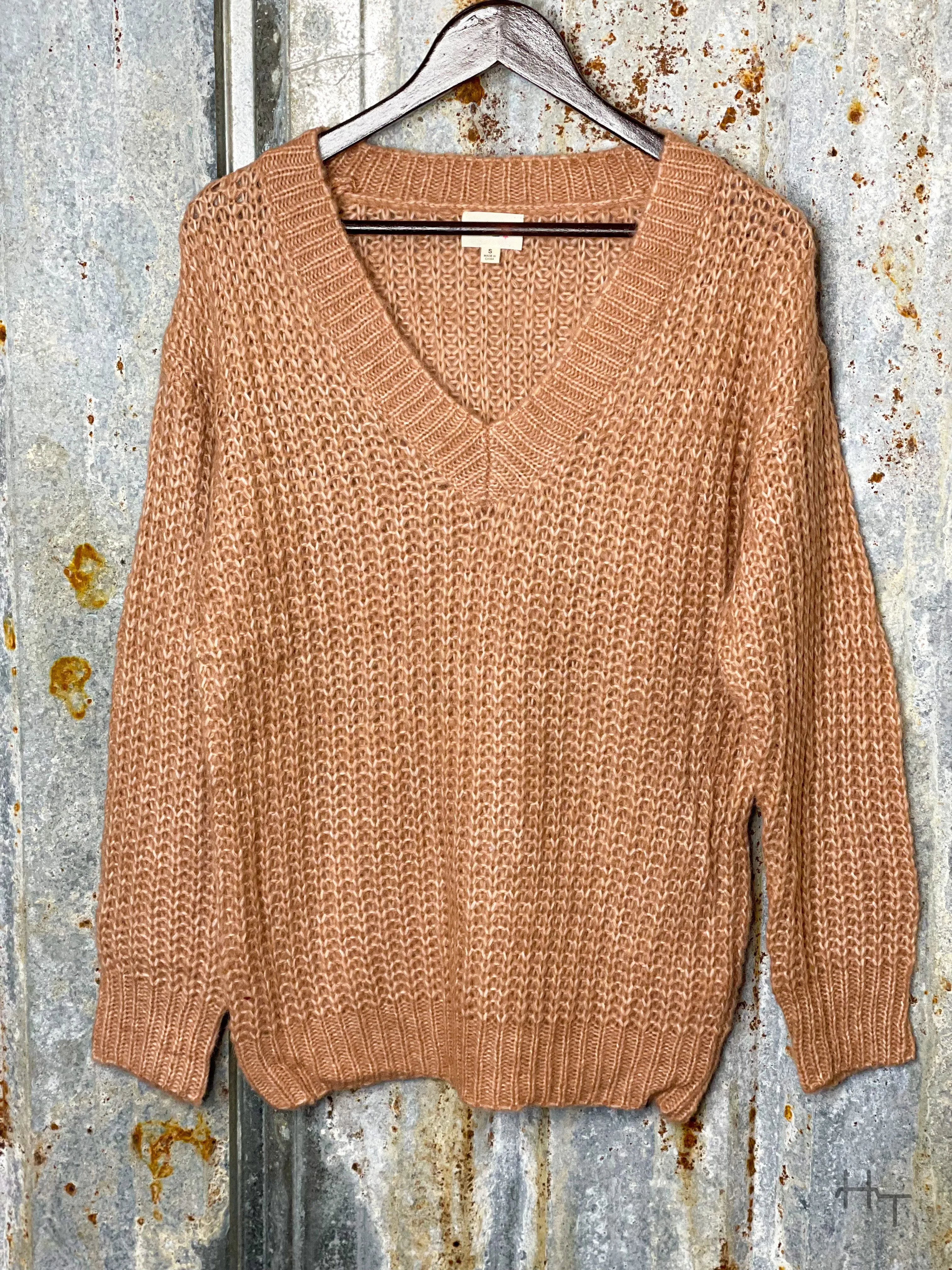 Rose Knit Sweater