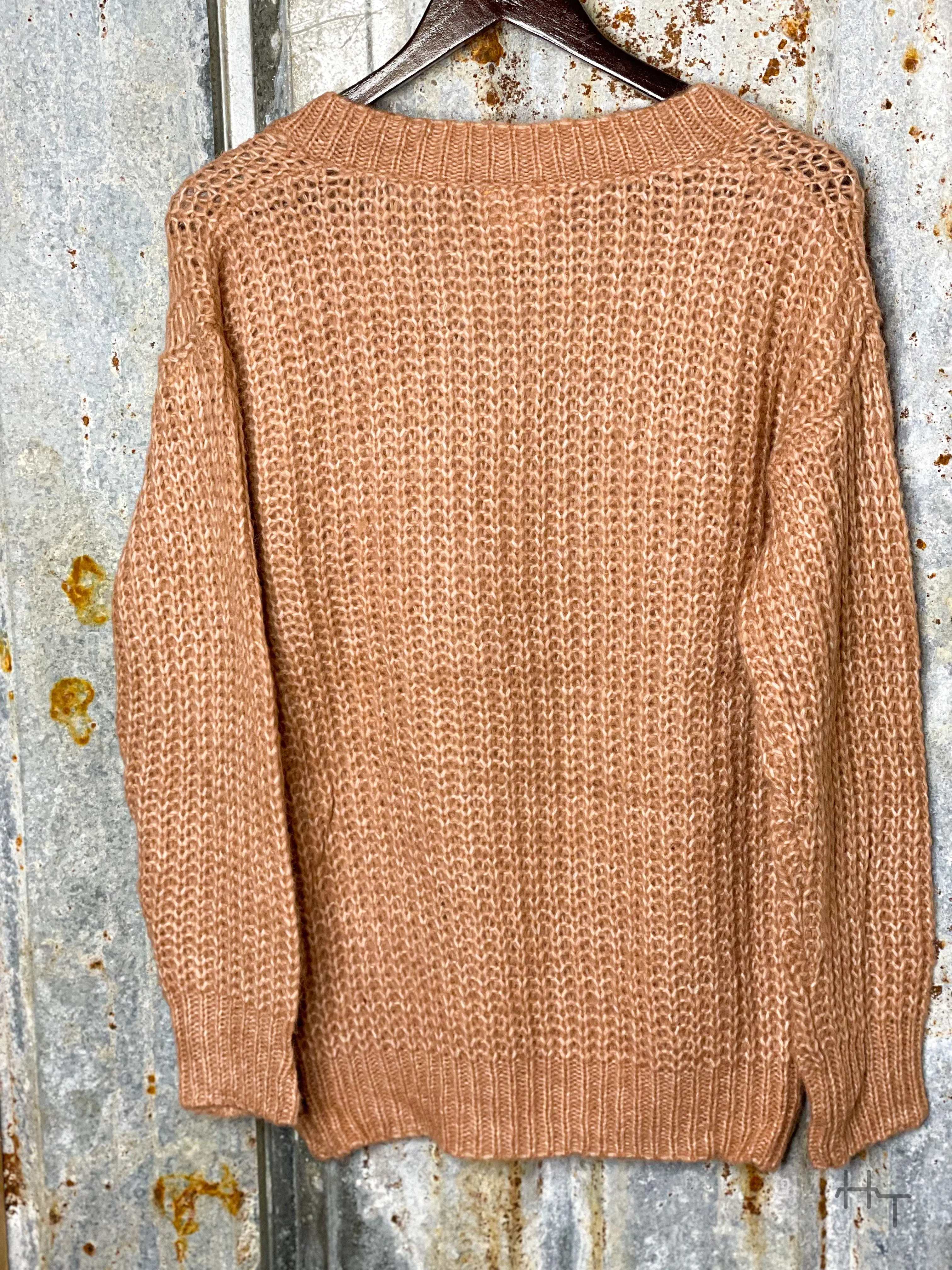 Rose Knit Sweater