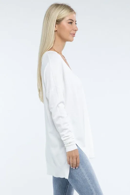 Stella High-Low Tunic Sweater