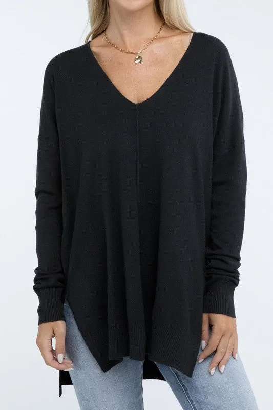 Stella High-Low Tunic Sweater