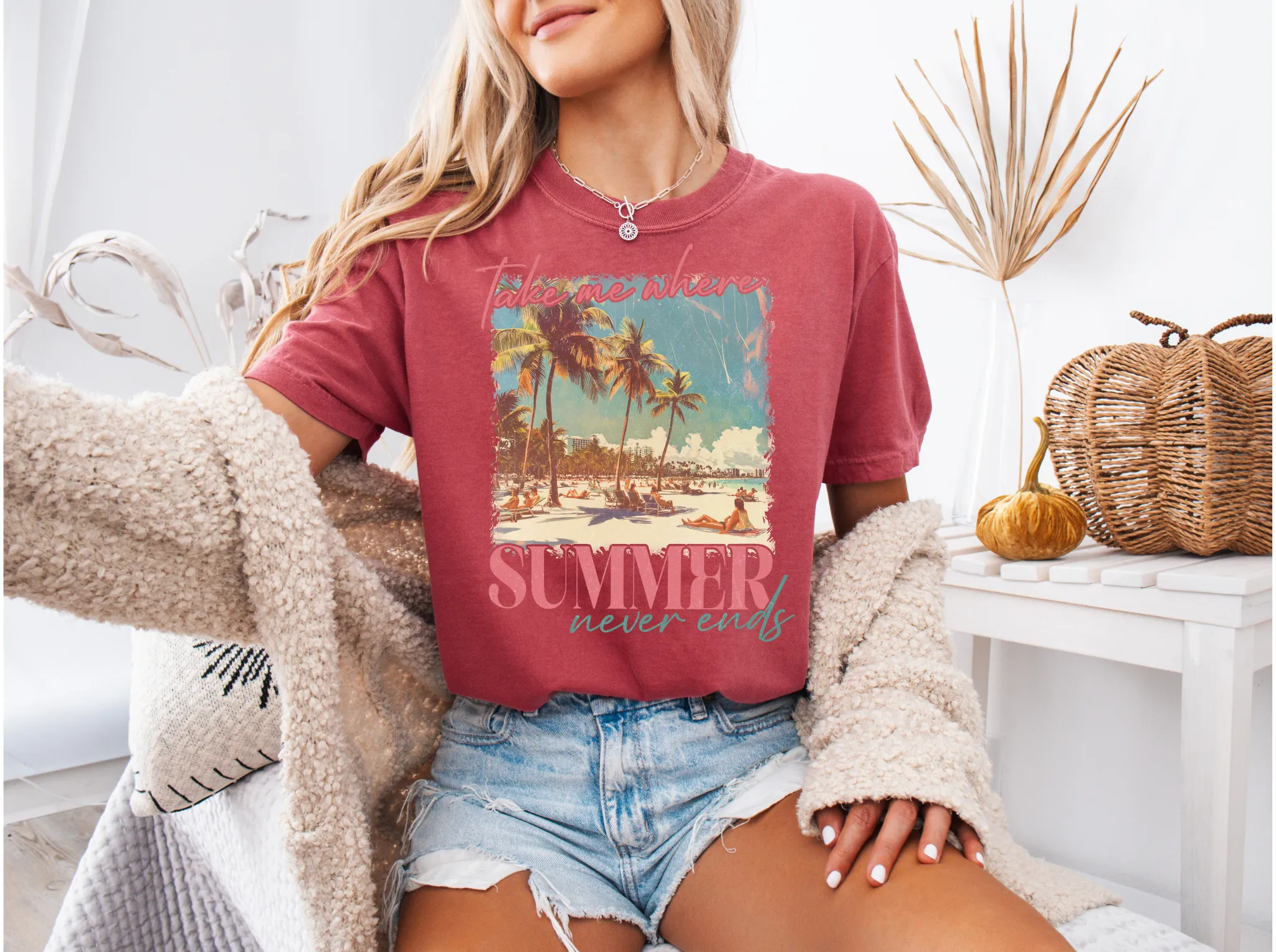 Take Me Where Summer Never Ends Graphic Tee
