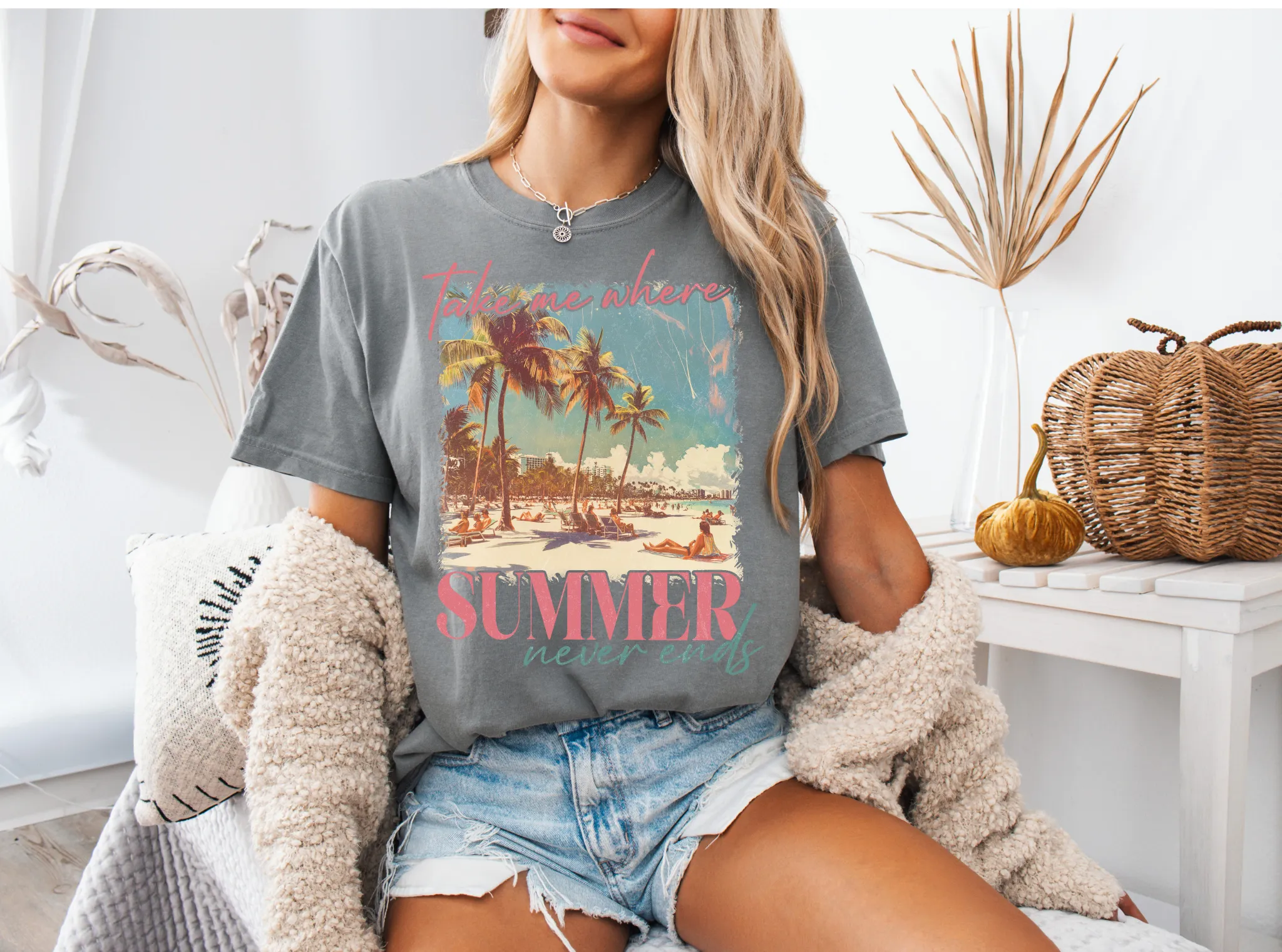 Take Me Where Summer Never Ends Graphic Tee