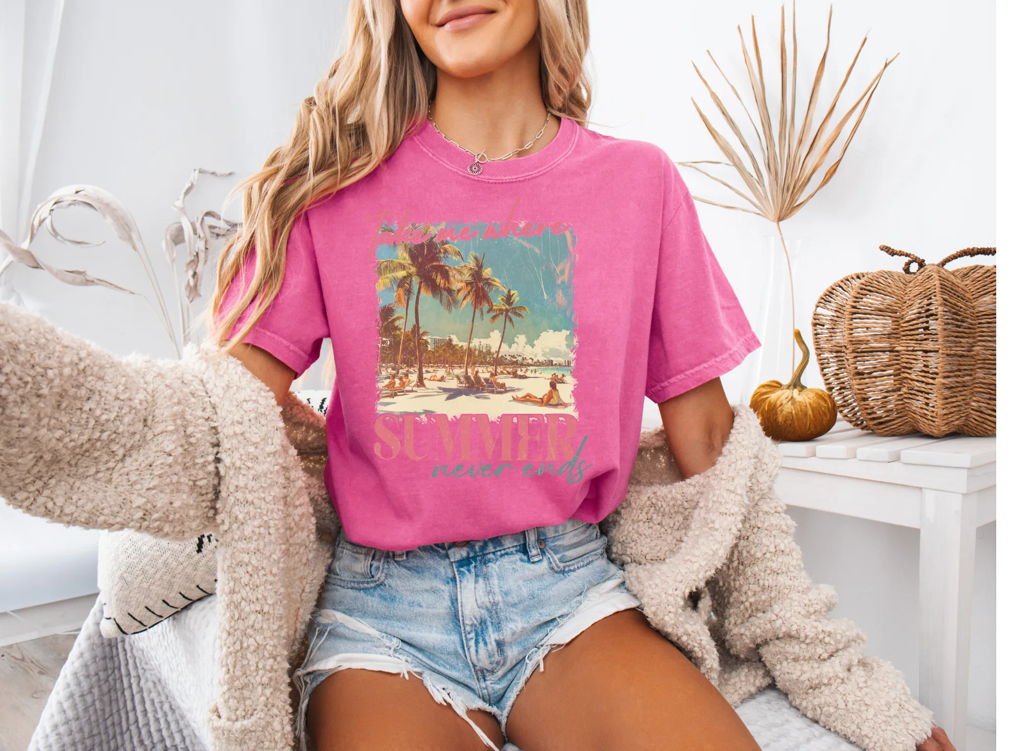 Take Me Where Summer Never Ends Graphic Tee