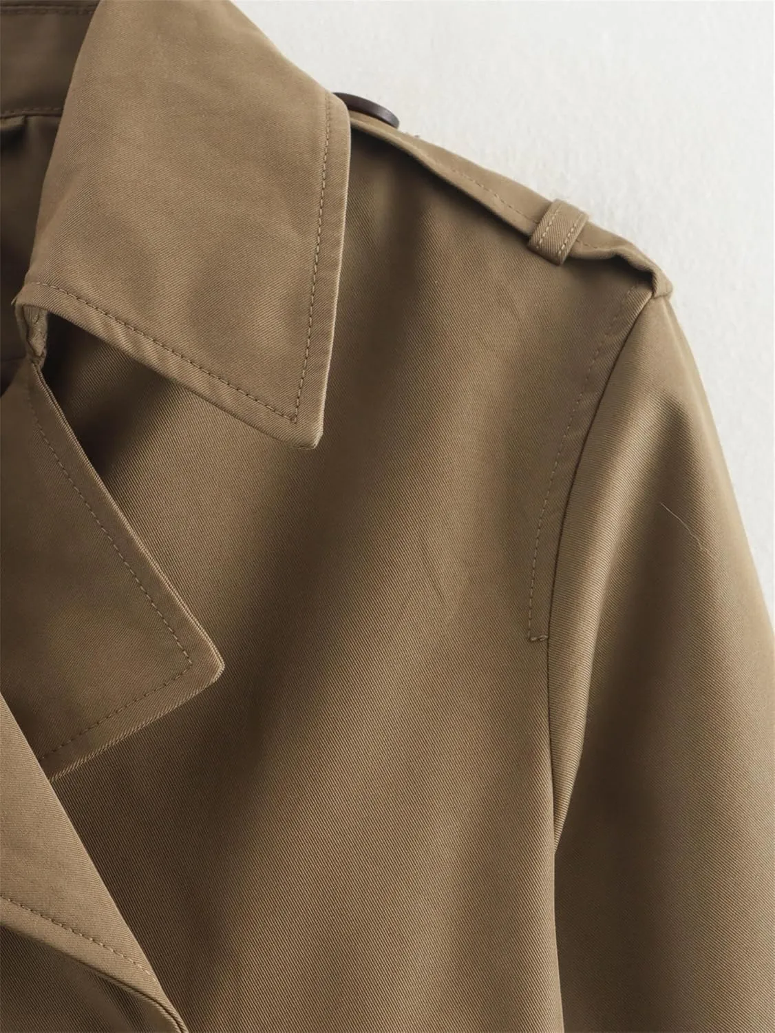 Trench Coat for Women, Short Trench Coat, Cropped Trench Coat for Women, Short Trench Coat for Women 2024