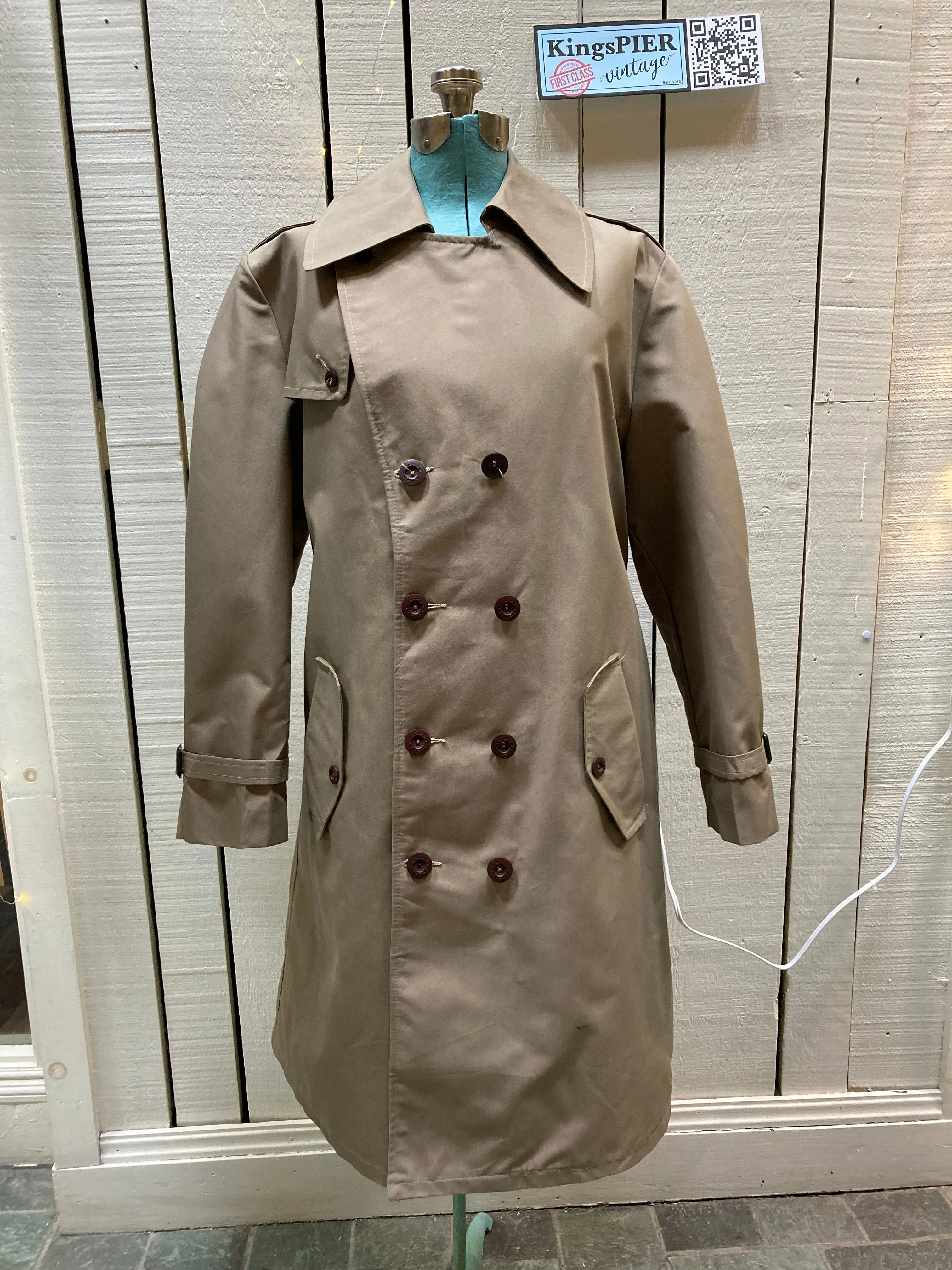 Vintage Sterlingwear of Boston Trench Coat SOLD