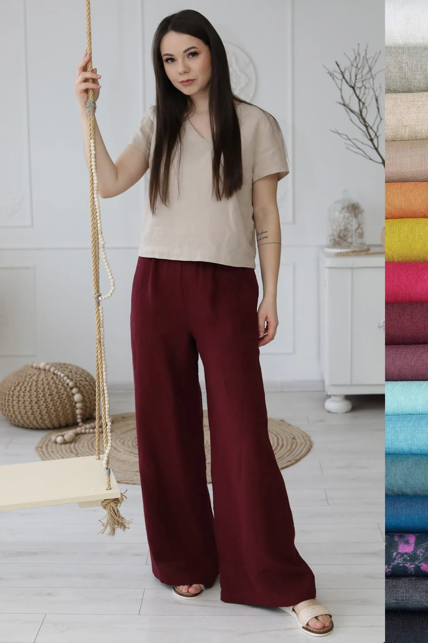 Wide leg pants Patricia