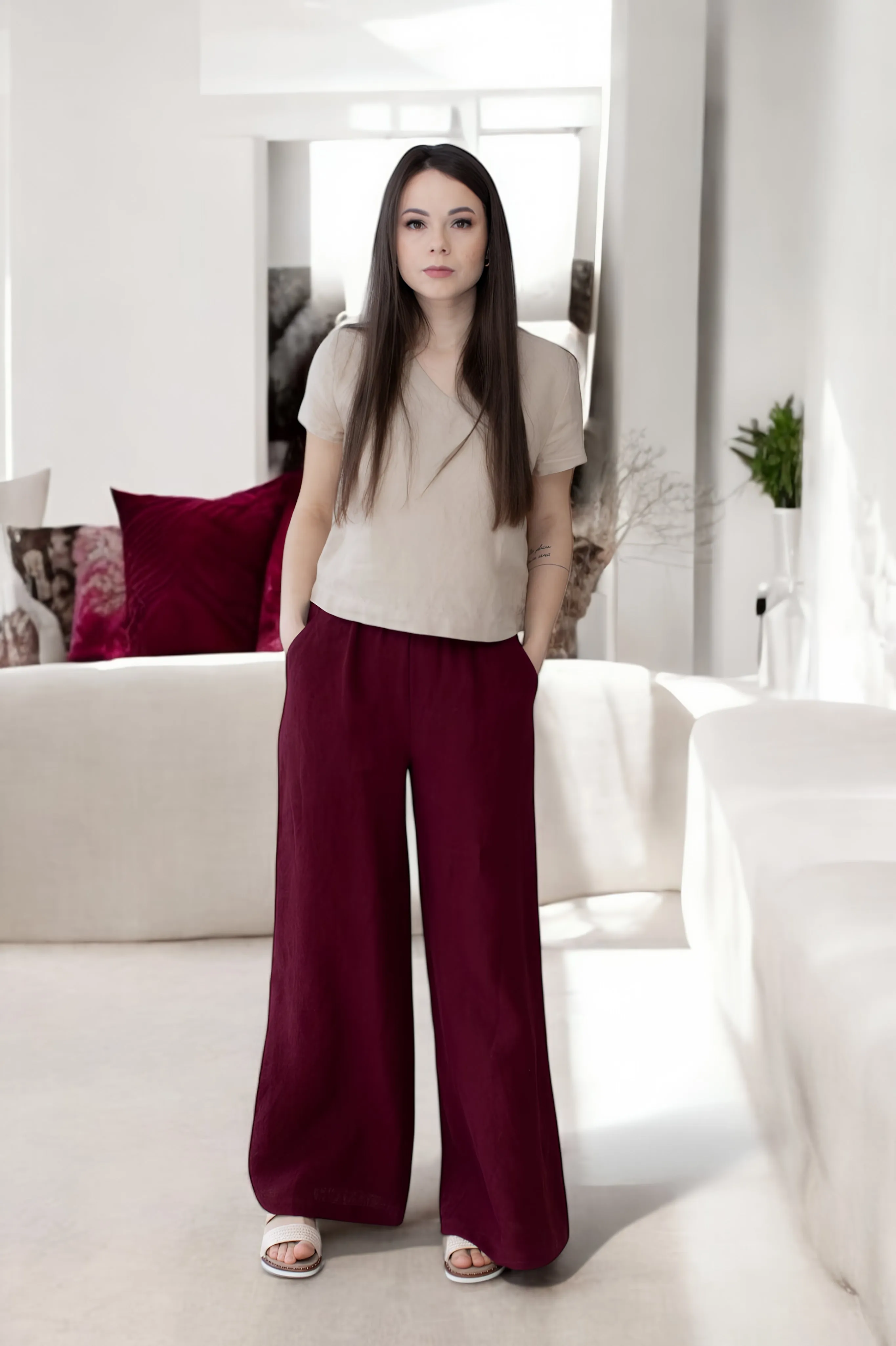 Wide leg pants Patricia